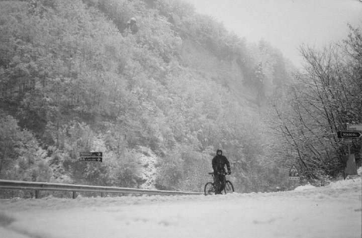 Pian di Voglia.JPG - Winter training Appenines circa 1994