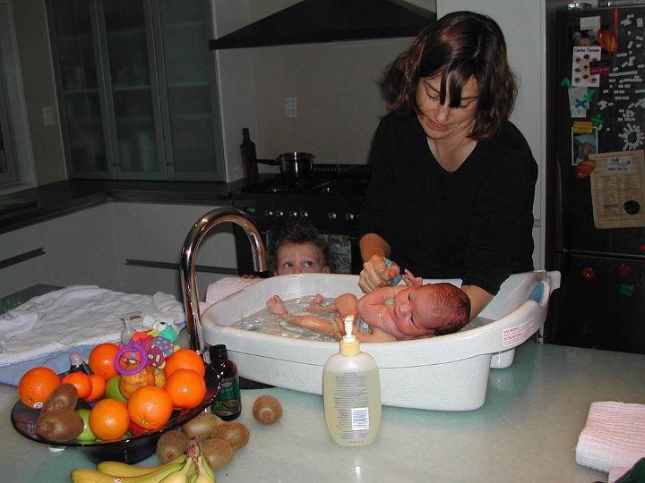 Violet's Bath helper(s).JPG